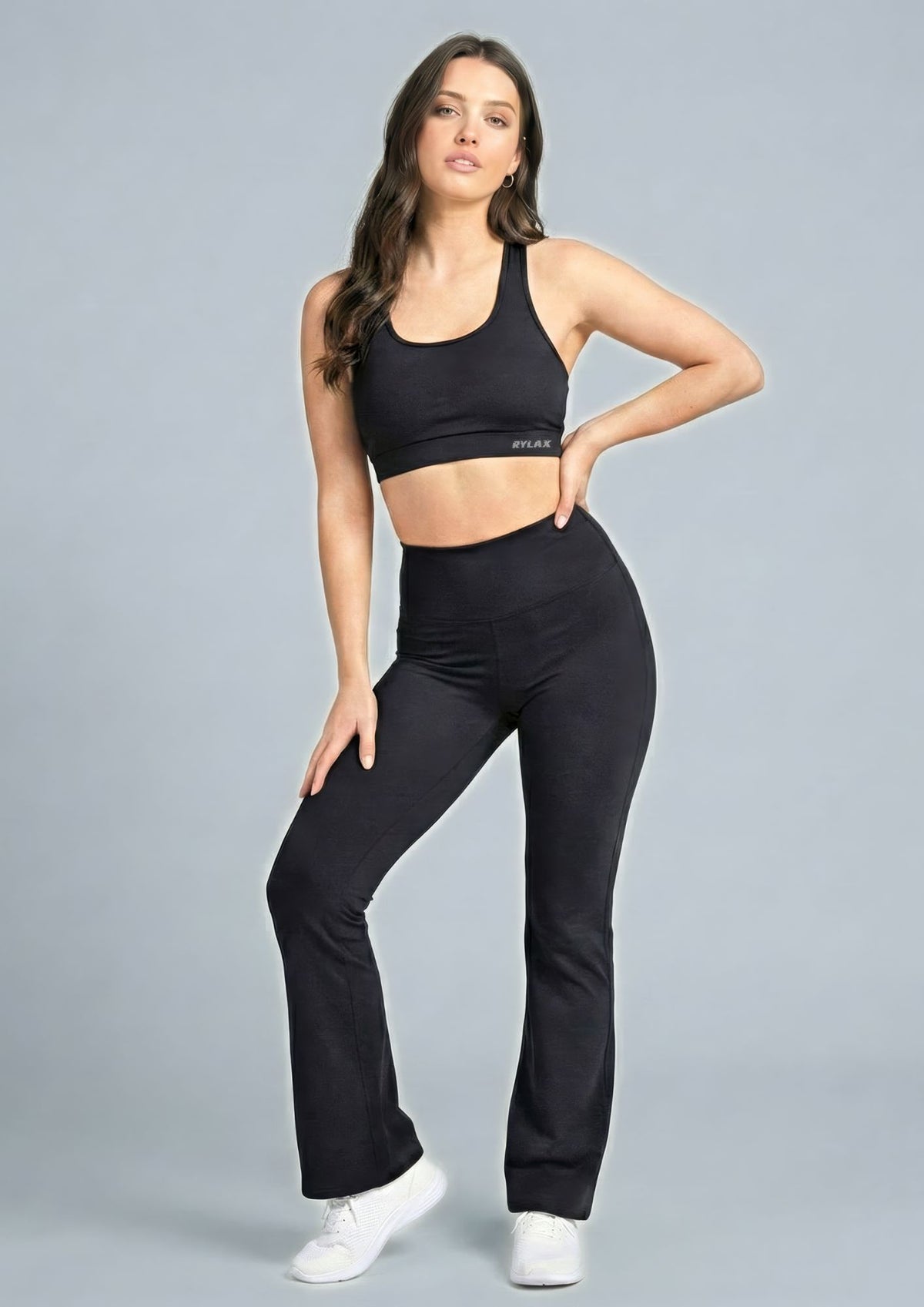 Aura - Black Flare Pants