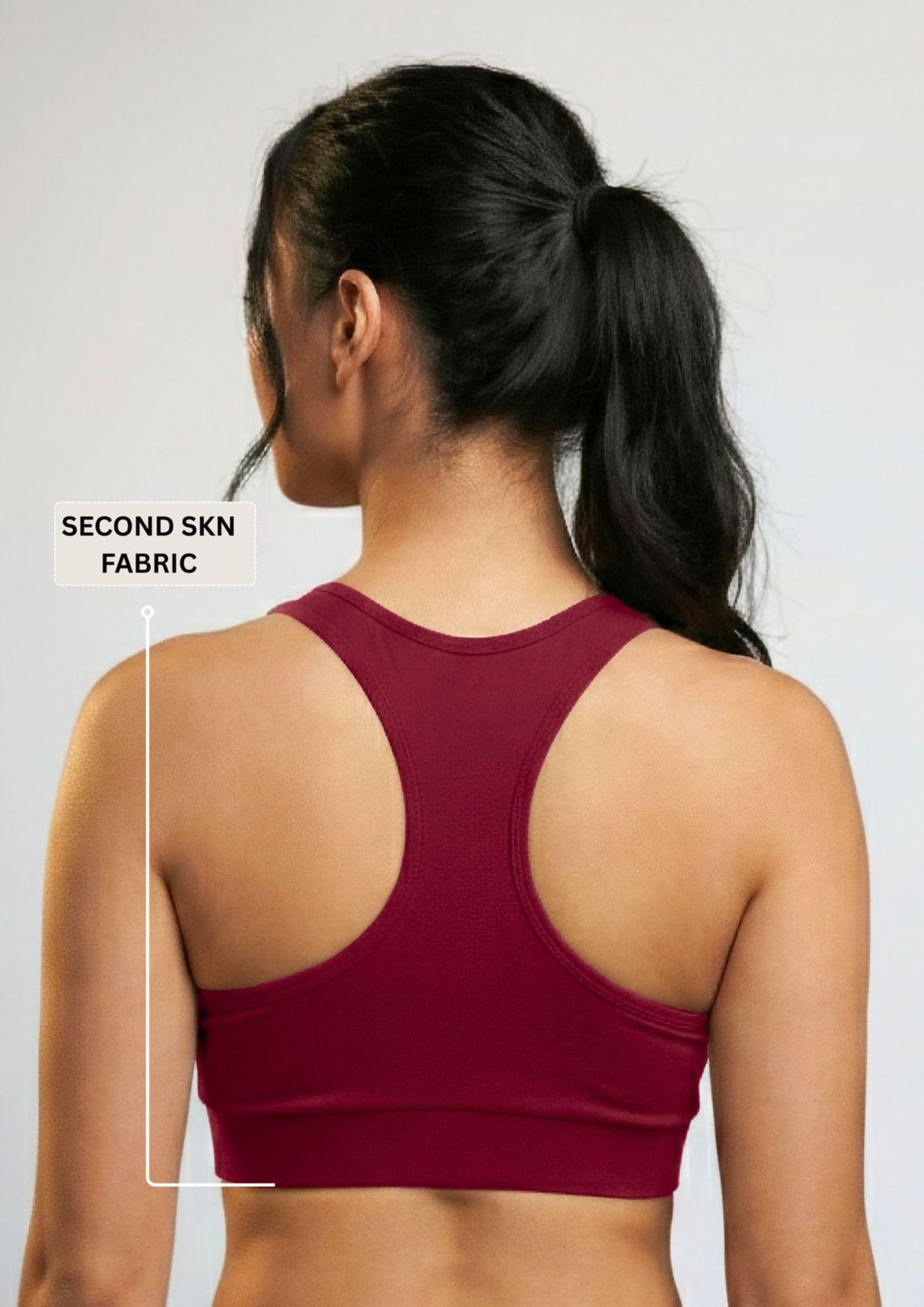 Rylax Essential Maroon Sports Bra