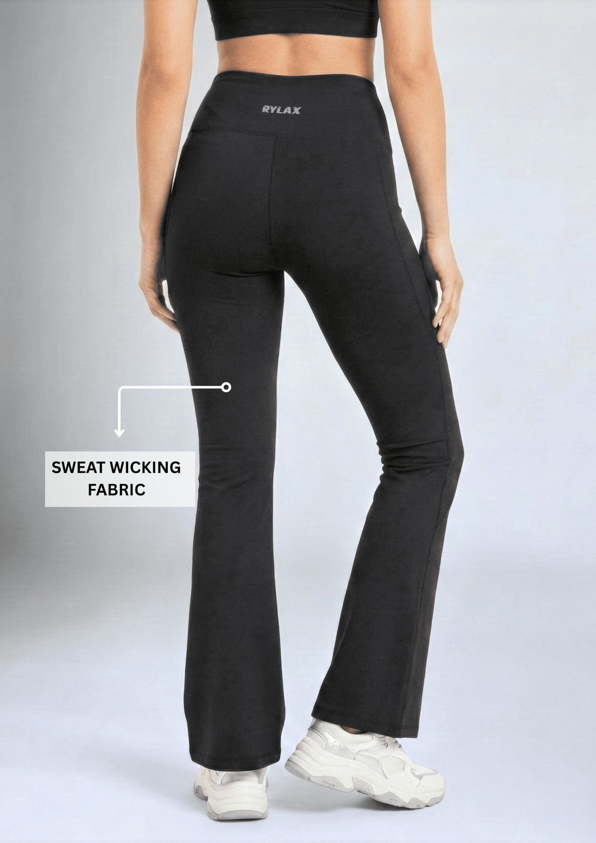 Aura - Black Flare Pants