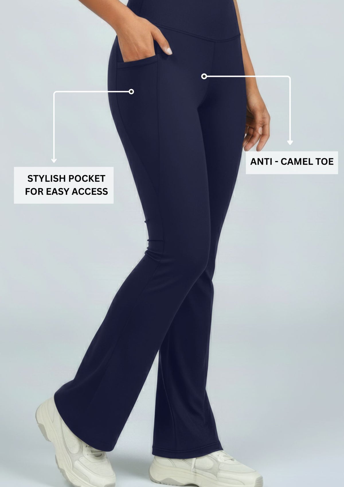 Aura - Blue Flare Pants